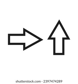 Isolated stadium arrow icon flat design Vector illustration