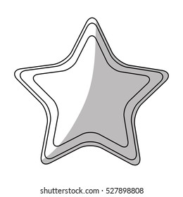 Isolated starfish design