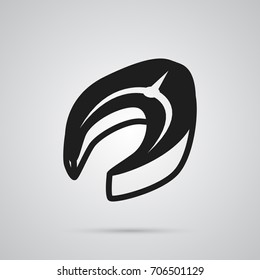 Isolated Steak Icon Symbol On Clean Background. Vector Beefsteak Element In Trendy Style.