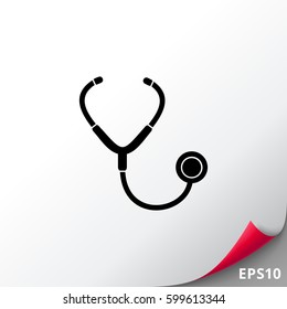 Isolated Stethoscope Icon