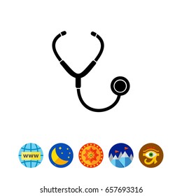 Isolated Stethoscope Icon