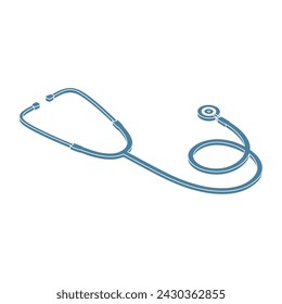 Isolated stethoscope icon Vector illustration