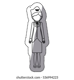 Isolated stewardess design