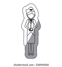 Isolated stewardess design