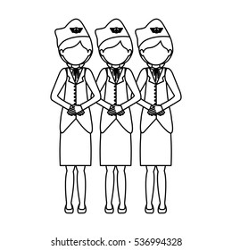 Isolated stewardess design