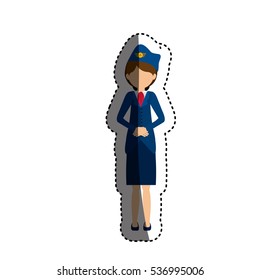 Isolated stewardess design
