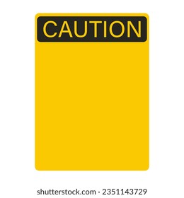 Einziger Aufkleber-Muster-Grafikdesign des gestrippten gelben und schwarzen Blindfarben, leerer Kopienraum für Sicherheit, Alarm, Aufmerksamkeit, Gefahr, Vorsicht, Verbotszeichen