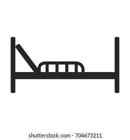 Isolated stretcher icon on a white background, vector illustration