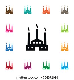 Isolated Structure Icon. Fabric Vector Element Can Be Used For Fabric, Structure, Building Design Concept.