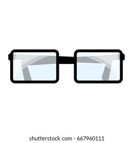 isolated study glasses
