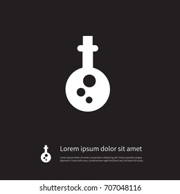 Isolated Substance Icon. Poison Vector Element Can Be Used For Substance, Poison, Warning Design Concept.