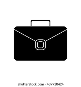 Isolated suitcase bag design