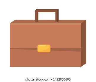 Isolated suitcase design vector illustration
