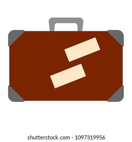 Isolated suitcase icon