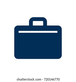 Isolated Suitcase Icon Symbol On Clean Background. Vector Briefcase Element In Trendy Style.