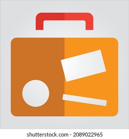 Isolated Suitcase Vector Images Transparent Scalable Vector Graphic Icon