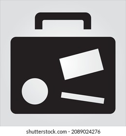 Isolated Suitcase Vector Images Transparent Scalable Vector Graphic Icon
