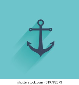 Isolated summer icon on a blue background