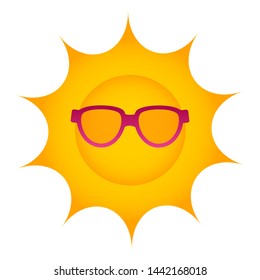sunshine with glasses
