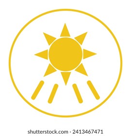 Symbol für isoliertes Sun-resistentes Element
