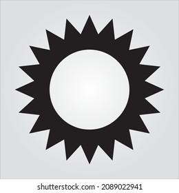 Isolated Sun Vector Images Transparent Scalable Vector Graphic Icon