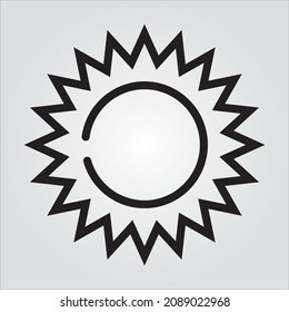 Isolated Sun Vector Images Transparent Scalable Vector Graphic Icon