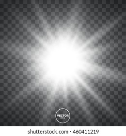Isolated Sunburst