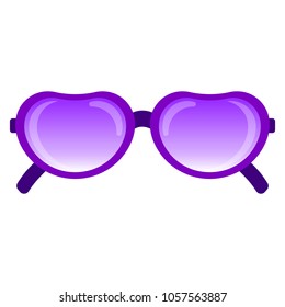 Isolated sunglasses icon
