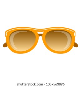 Isolated sunglasses icon