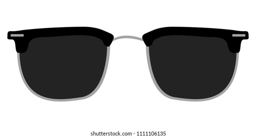 Isolated sunglasses icon