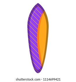 Isolated surfboard icon