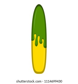 Isolated surfboard icon