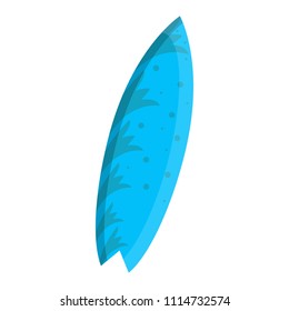 Isolated surfboard icon