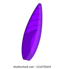 Isolated surfboard icon