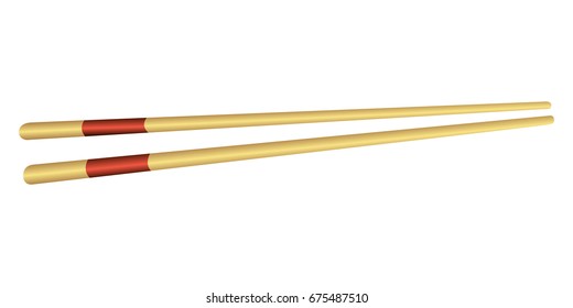 Isolated sushi on a white background, Vector illustration