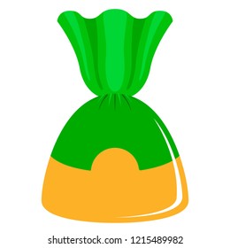 Isolated sweet candy icon. Vector illustration design