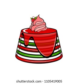 Isolated sweet dessert icon