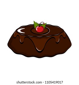 Isolated sweet dessert icon