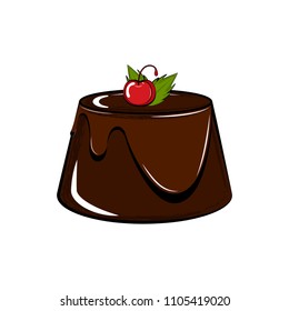 Isolated sweet dessert icon