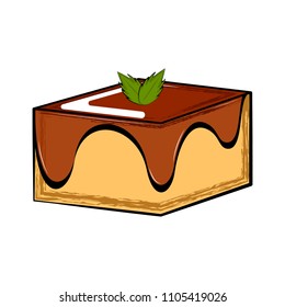 Isolated sweet dessert icon