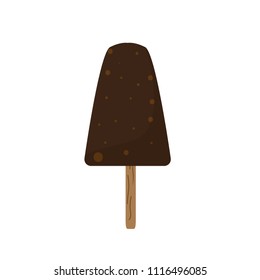 Isolated sweet popsicle icon