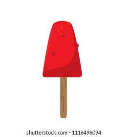 Isolated sweet popsicle icon