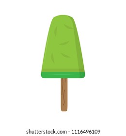 Isolated sweet popsicle icon