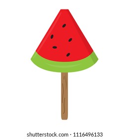 Isolated sweet popsicle icon