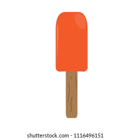 Isolated sweet popsicle icon