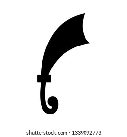 Isolated sword icon image. Vector illustration design