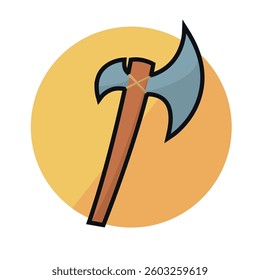 Isolated sword weapon medieval icon