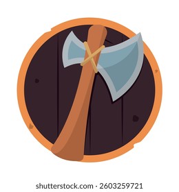 Isolated sword weapon medieval icon