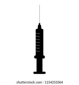 Isolated syringe icon