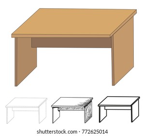 isolated table, table outfit